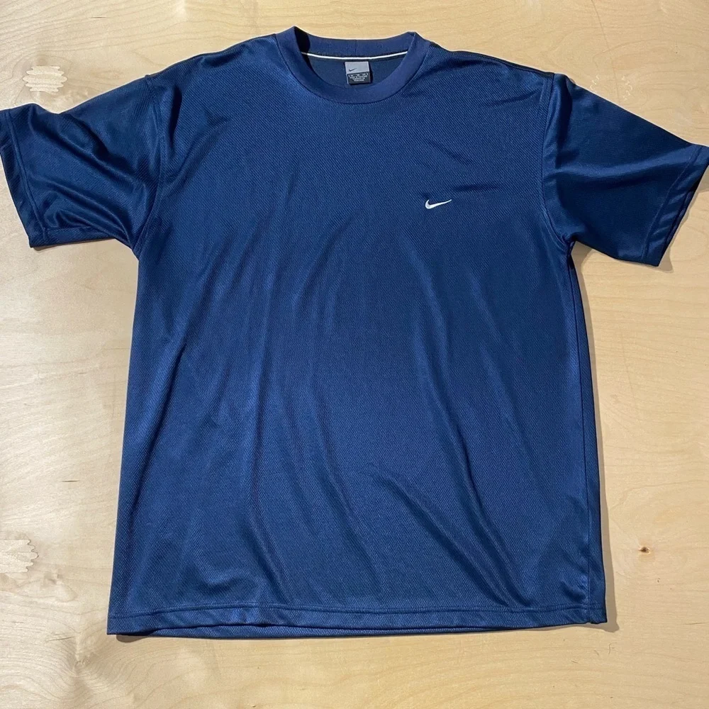 Nike Men's Deep Blue Short Sleeve Tee XL (HS)